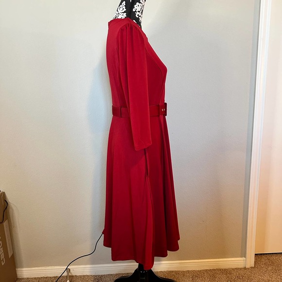 NWT Belted Dress with POCKETS - Picture 5 of 14